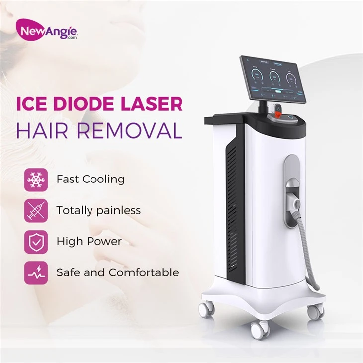 Advanced Cooling Ice Laser Hair Removal Machine supplier