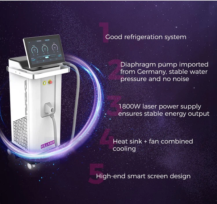 808nm Laser Hair Removal Machine factory